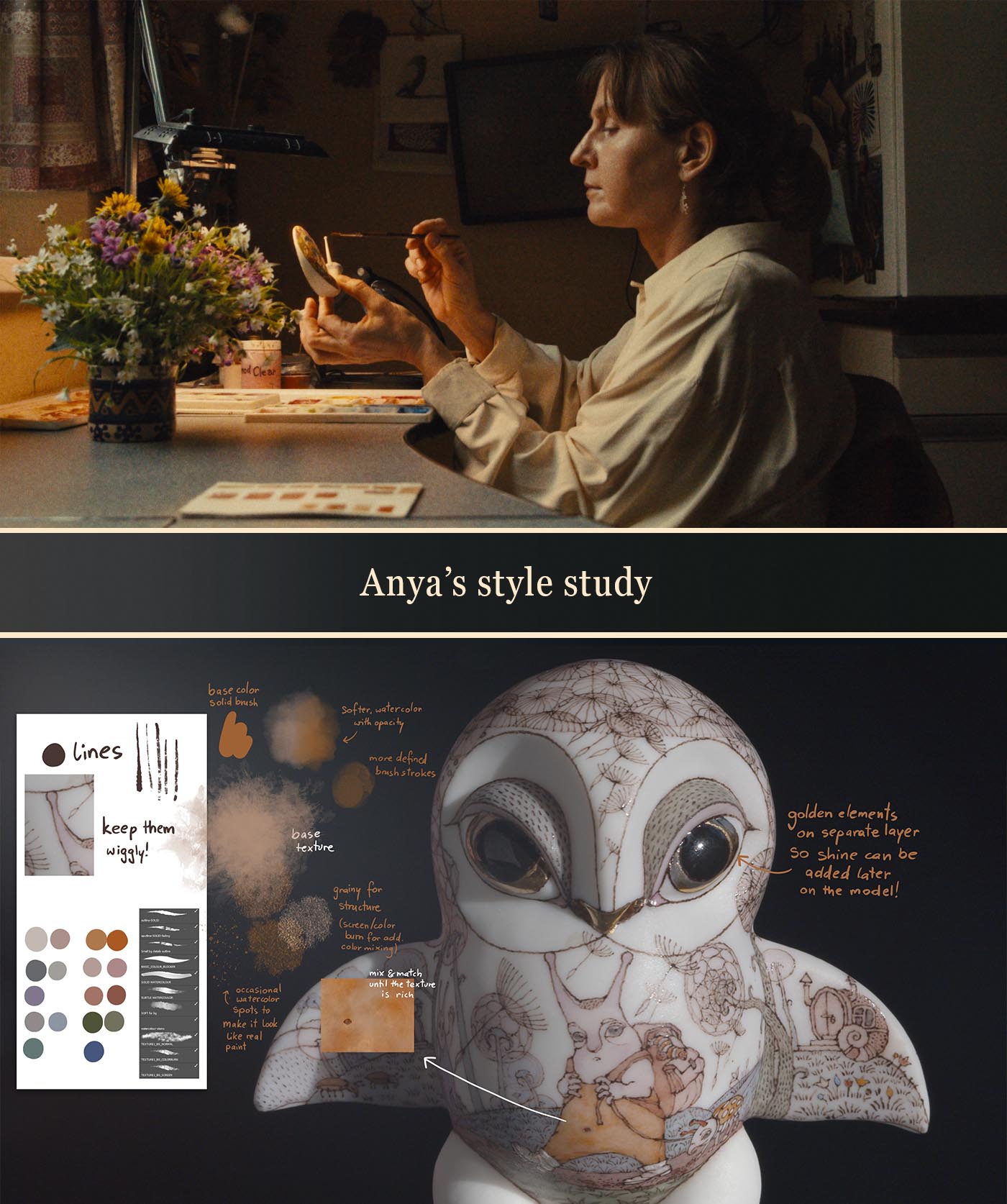 Porcelain War - Anya's style study